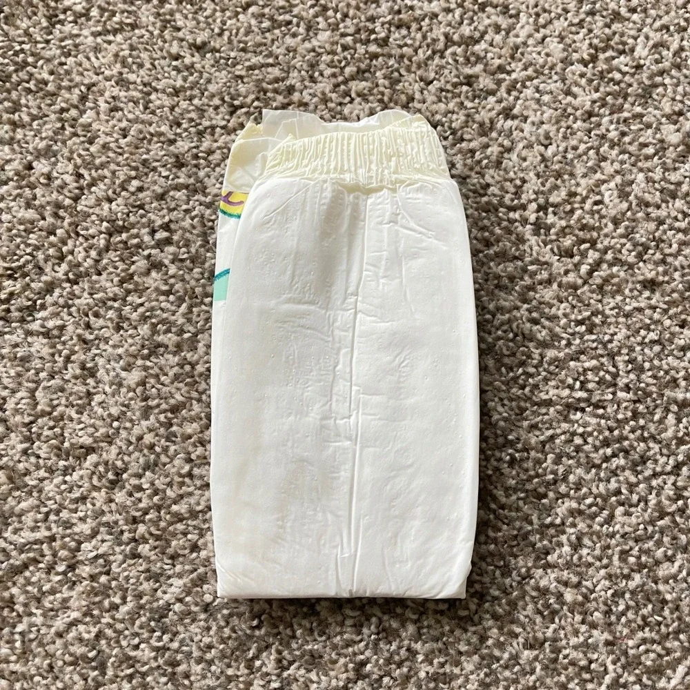 Wonderdry Vintage Bear Plastic Diapers Sz SMALL Diapers 14lb crinkle‎ plastic